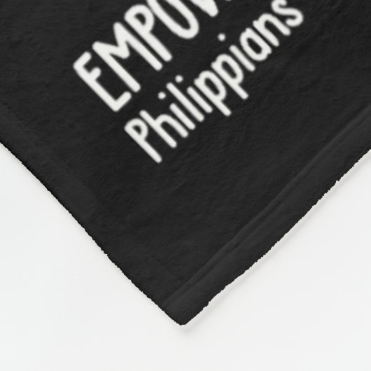 Niedlicher Gott sagt, ich bin Katze über Christlic Fleecedecke (Ecke)