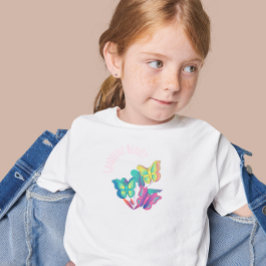 Niedlicher Gradient Butterfly Kid's T - Shirt