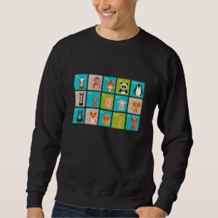 Niedlicher Grafik Tierpfleger Zoo Tierliebhaber Sweatshirt