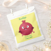 Niedlicher Granatapfelfruchtiger Cartoon Geschenktütchen (Ausgeschnitten)