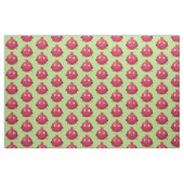 Niedlicher Granatapfelfruchtiger Cartoon Stoff (Fat Quarter (45,7 x 55,9 cm))
