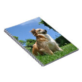 Niedlicher Grashund Notizblock (Rechte Seite)