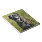 Niedlicher Grashund Notizblock (angewinkelt)