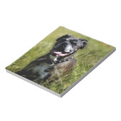 Niedlicher Grashund Notizblock (Rotiert)