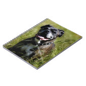 Niedlicher Grashund Notizblock (Linke Seite)