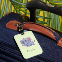 Niedlicher grauer Elefant