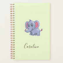 Niedlicher grauer Elefant