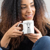 Niedlicher Grauhund, italienischer Grauhund oder W Kaffeetasse