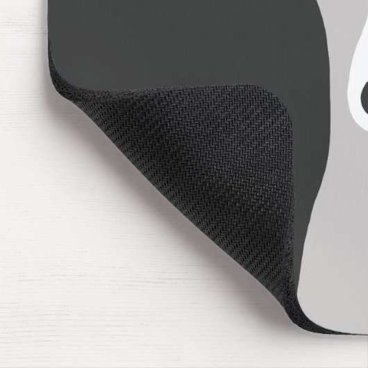 Niedlicher Grauhund, italienischer Grauhund oder W Mousepad (Ecke)