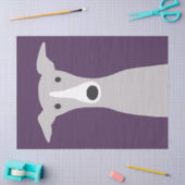 Niedlicher Grauhund, Italienischer Grauhund oder W Seidenpapier (Basteln)