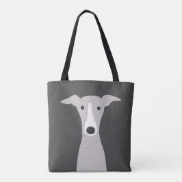 Niedlicher Grauhund, Italienischer Grauhund oder W Tasche