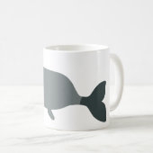 Niedlicher Grauwal Umweltwale Art Whale Kinder Kaffeetasse (VorderseiteRechts)
