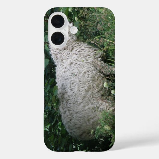 Niedlicher Greedy Sheep iPhone Case (Rückseite)