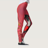Niedlicher Grenzcollie Leggings (Rechts)