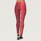 Niedlicher Grenzcollie Leggings (Rückseite)