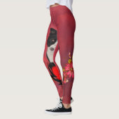 Niedlicher Grenzcollie Leggings (Links)