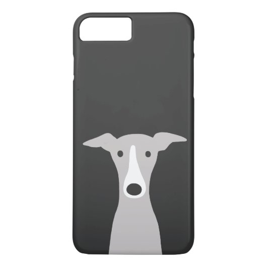 Niedlicher Greyhound Italienischer Windhund oder W Case-Mate iPhone Hülle (Rückseite)