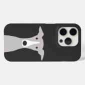 Niedlicher Greyhound Italienischer Windhund oder W Case-Mate iPhone Hülle (Rückseite (Horizontal))