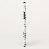 Niedlicher, griechisch-rosa Rosen-weißer Hintergru Case-Mate iPhone Hülle (Hinten/Rechts)