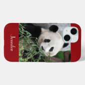 Niedlicher griechischer Riesenpanda, Case-Mate iPhone Hülle (Rückseite (Horizontal))