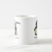 Niedlicher grimmiger Sensenmann Frog - Das war der Kaffeetasse (Mittel)