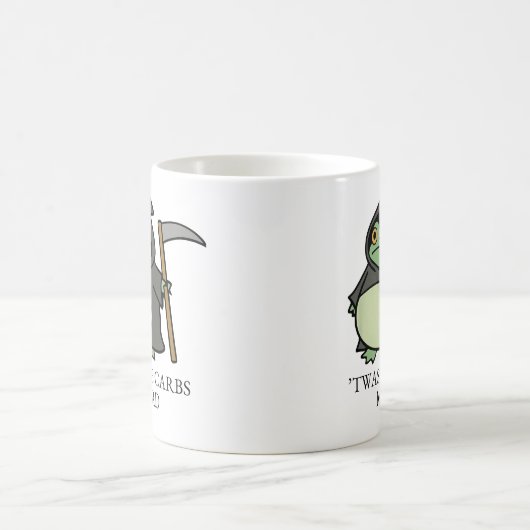 Niedlicher grimmiger Sensenmann Frog - Das war der Kaffeetasse (Mittel)