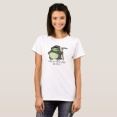 Niedlicher grimmiger Sensenmann Frog - Das war der T-Shirt (Vorne ganz)