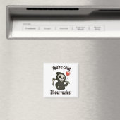 Niedlicher grimmiger Sensenmann mit romantischem H Magnet (In Situ (Geschirrspüler))