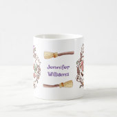 Niedlicher Groovy Ghost, spukhafte Villen, hallowe Kaffeetasse (Mittel)