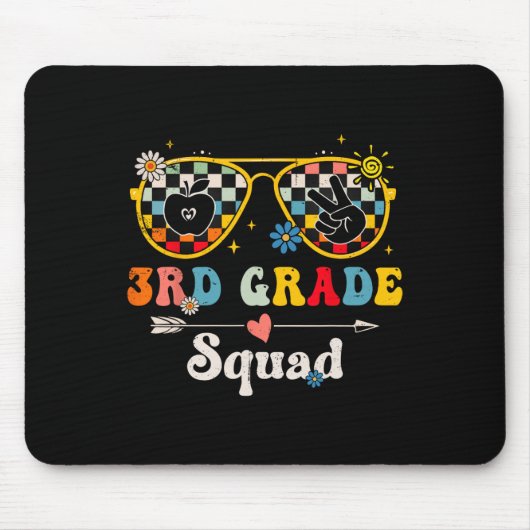 niedlicher Groovy Teacher Student Back T Mousepad (Vorne)