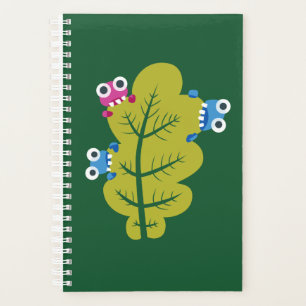 Niedlicher Grüne Leaf Spaß Natur Lover Planer