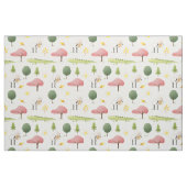 Niedlicher Grüner Alligator für Schafe und Bäume K Stoff (Fat Quarter (45,7 x 55,9 cm))