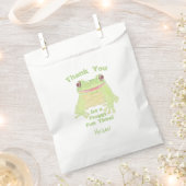 Niedlicher Grüner Baum Frog - Kindername für Gebur Geschenktütchen (Ausgeschnitten)