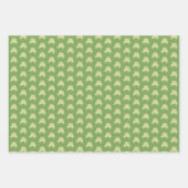 Niedlicher Grüner Baumfrosch - 3x durchsichtiges M Geschenkpapier Set (Vorderseite 3)