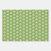 Niedlicher Grüner Baumfrosch - 3x durchsichtiges M Geschenkpapier Set (Vorderseite 2)