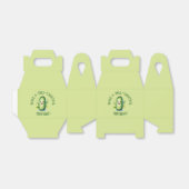 Niedlicher Grüner Cartoon Pickle Geburtstag Geschenkschachtel (Ungefaltet)