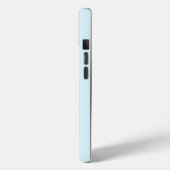 Niedlicher grüner Frosch auf blau Case-Mate iPhone Hülle (Rückseite / Links)