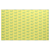 Niedlicher Grüner-Happy-Cartoon Stoff (Fat Quarter (45,7 x 55,9 cm))