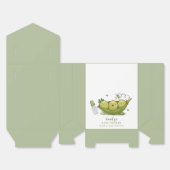 Niedlicher grüner Schnuller Süßerbse in Pod-Kinder Geschenkschachtel (Ungefaltet)