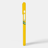 Niedlicher, grüner und gelber Alligator Case-Mate iPhone Hülle (Rückseite / Links)