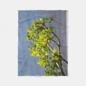 Niedlicher grüner Wind Fleecedecke (Vorderseite)