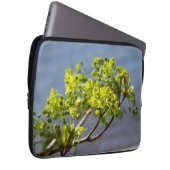 Niedlicher grüner Wind Laptopschutzhülle (Vorne Rechts)