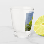 Niedlicher grüner Wind Schnapsglas (Links)