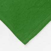 Niedlicher Grünfrosch Fleece Blanket (Ecke)