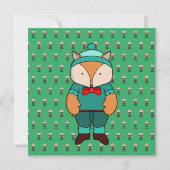 Niedlicher Grünfuchs (Rückseite)