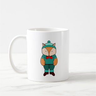 Niedlicher Grünfuchs Kaffeetasse