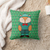 Niedlicher Grünfuchs Kissen (Decke)