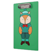 Niedlicher Grünfuchs Klemmbrett (Links)