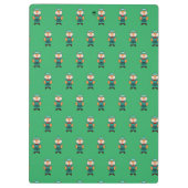 Niedlicher Grünfuchs Klemmbrett (Rückseite)