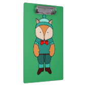 Niedlicher Grünfuchs Klemmbrett (Rechts)